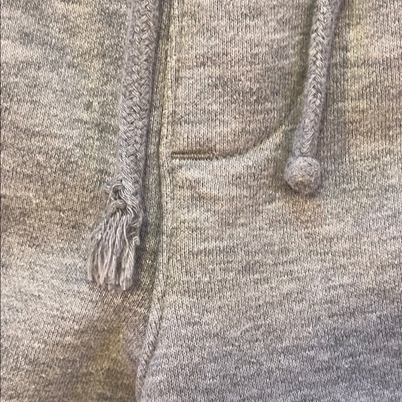 PacSun Men’s Heather Gray Fleece Shorts Size M - Picture 3 of 6